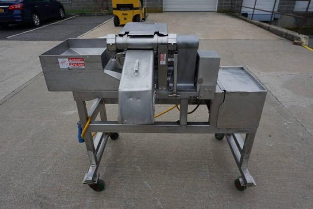 Used Urschel “G” Dicer/Slicer, SS Portable Stand