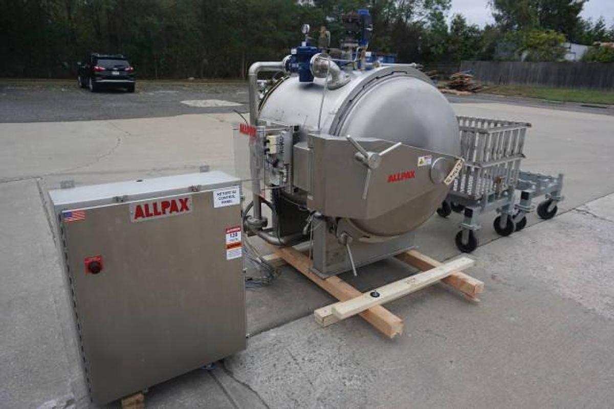 Used Allpax 3801 Horizontal Retort/Autoclave
