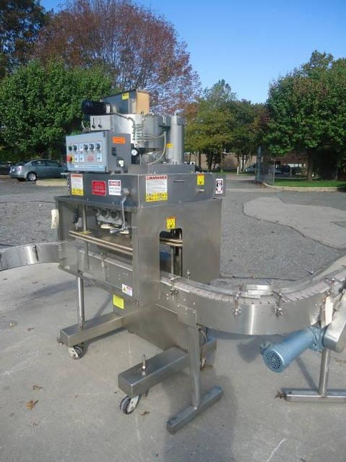 Used Kaps-All Ga6 Six Spindle Screw Capper/Snap Capper, 200 Per Minute