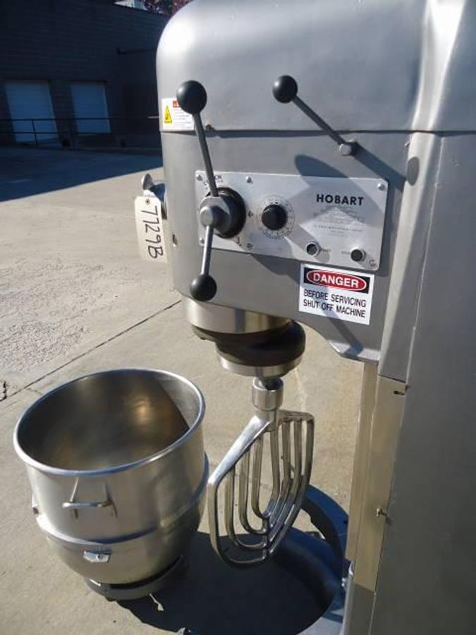 Used Hobart V1401 140 Qt. Vertical Bowl Mixer, Four-Speed