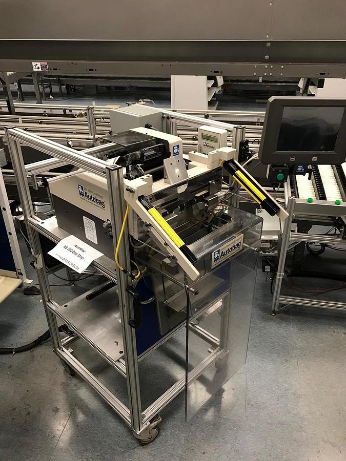 Used Autobag AB 180 Filling and Sealing Machines With Printers, 80 PM