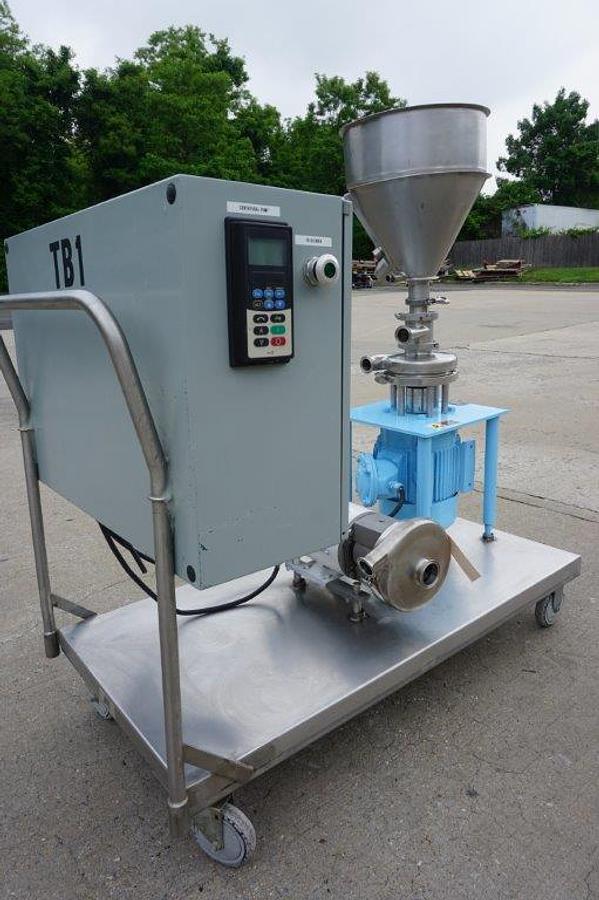 Used Tri-Clover F2116MD-EXP “Tri-Blender”, on Casters