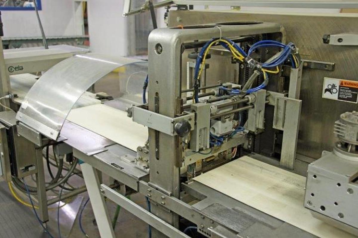 Used Wet Wipe Production Line, 4,250 Wipes Per Minute