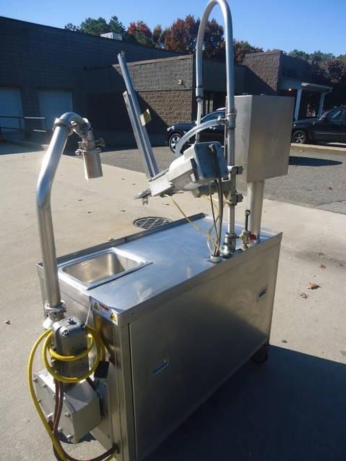 Used Groen Kapcold Pump Fill Station With “Tipper Tie”