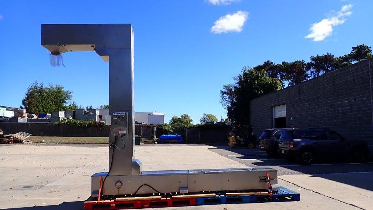 Used Ohlson 11 Ft. High Stainless Steel Bucket Elevator