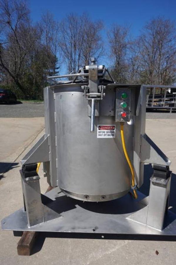 Used Brothers Legrow 200 Lb. SS Centrifugal Vegetable Spin Dryer 30 Inch Diameter