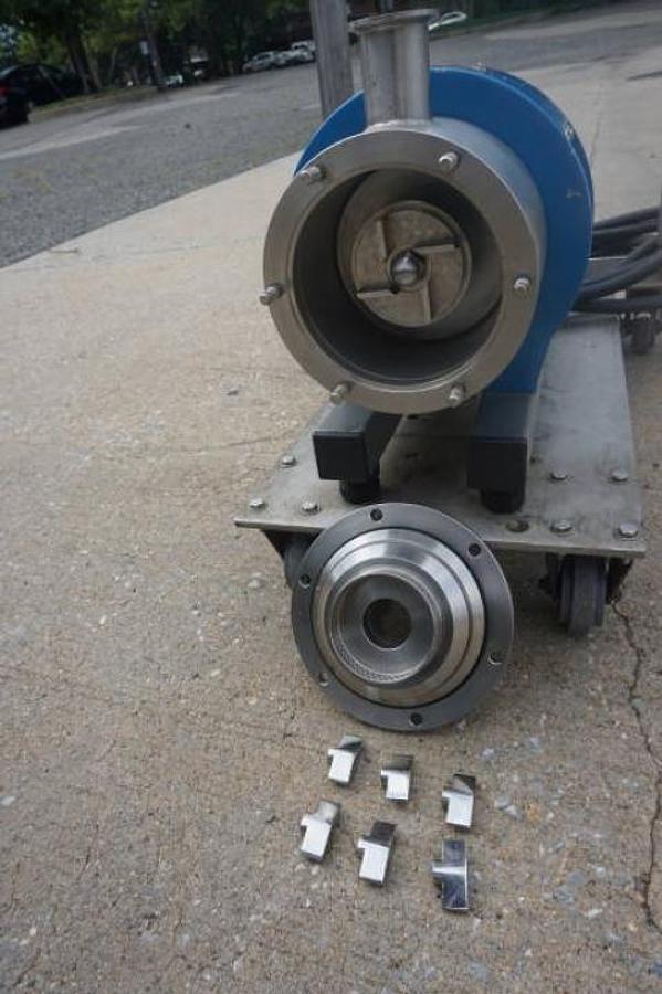 Used Silverson LS275 Stainless Inline High Shear Mixer, Portable