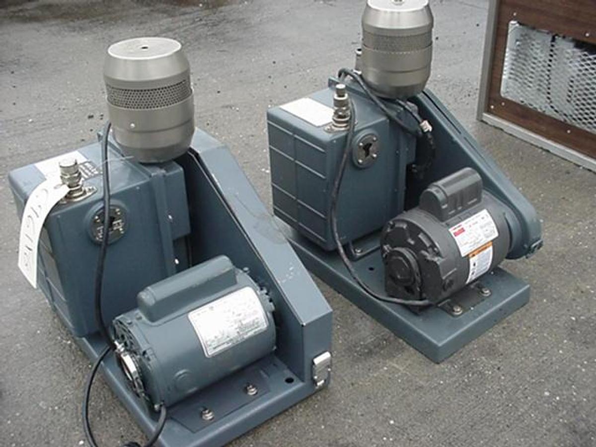 Used Welch “Duo-Seal” Vacuum Pumps, 1/2 Hp