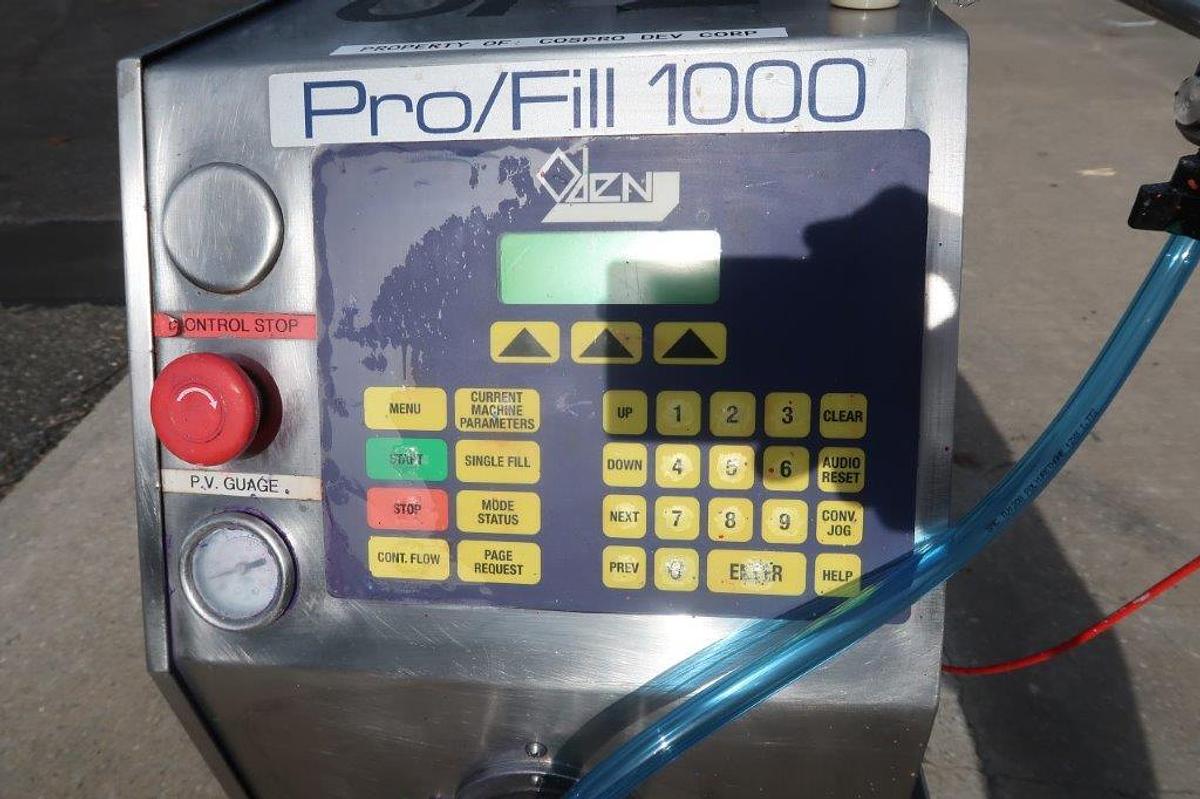 Used Oden ProFill 1000 Pump Style Filler, Portable