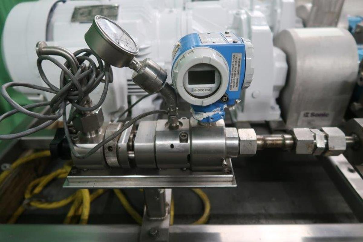 Used Sonic Sonolator High Pressure Homogenizing System
