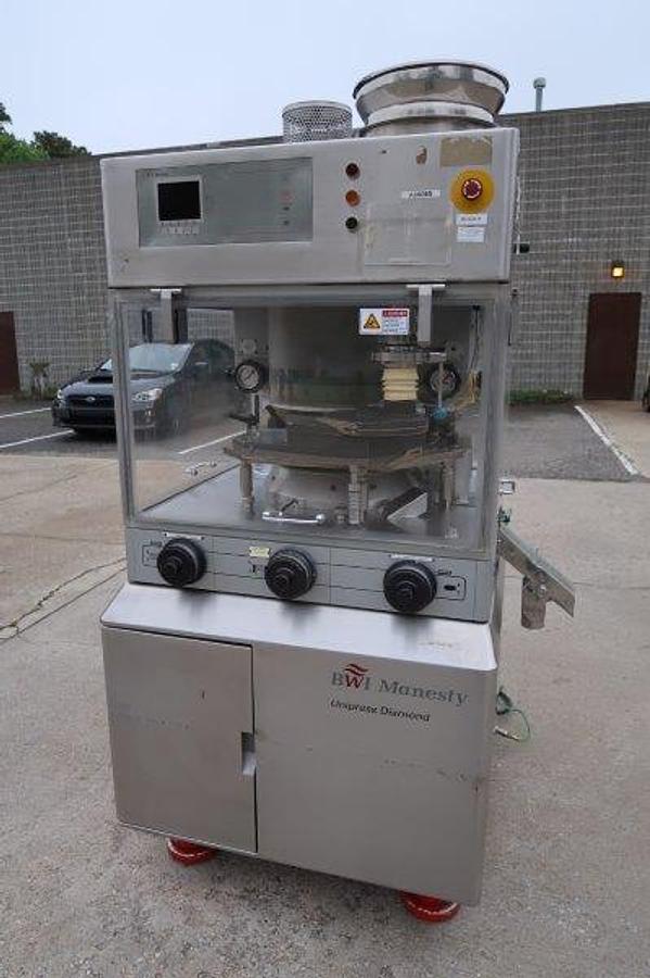 Used Manesty Unipress Diamond 27 Station Tablet Press