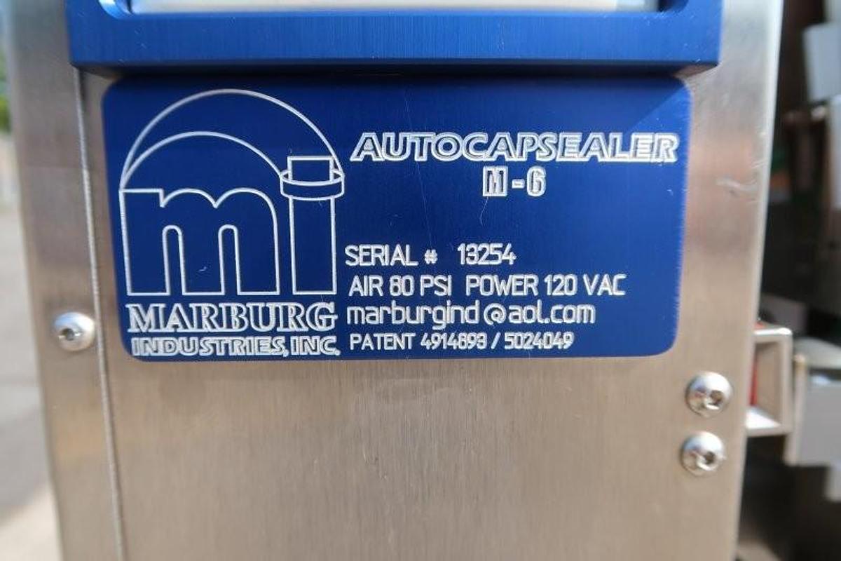 Used Marburg Autocapsealer cap Sealing Machine