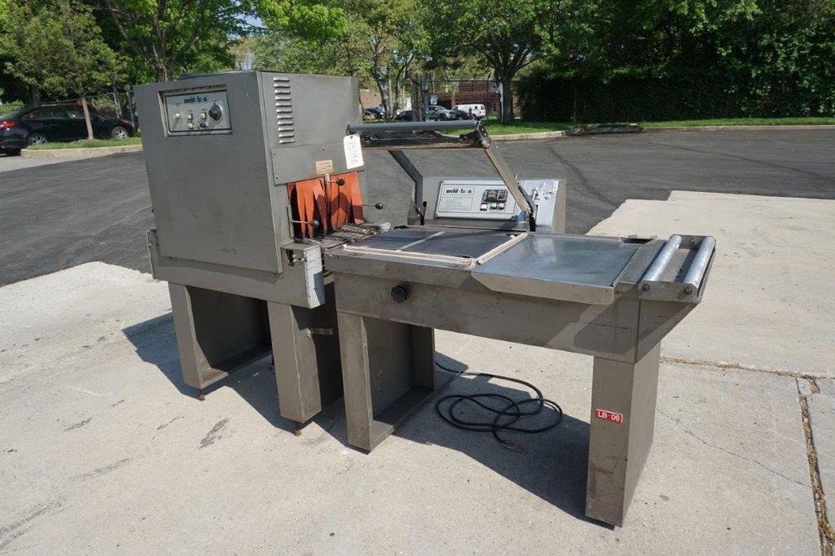 Used Jeff Eastey EM1622T “L” Bar Sealer, Portable