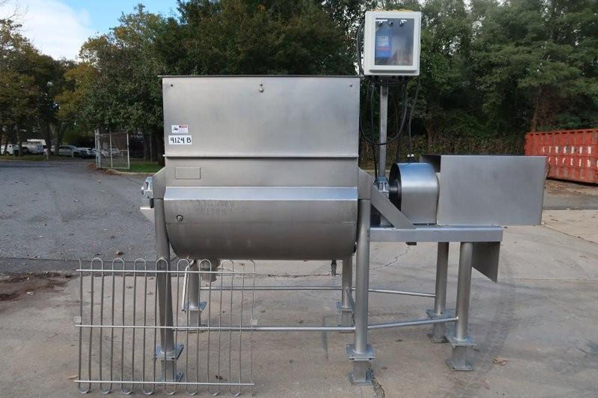 Used Lee 300UTDRS Jacketed SS Horizontal Ribbon Blender