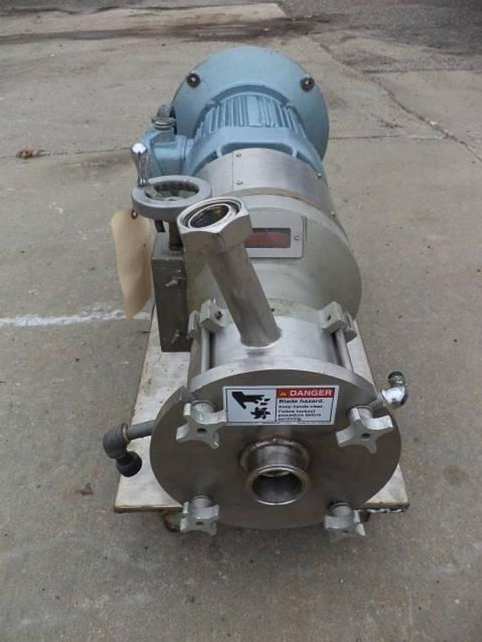 Used Greerco W500H Stainless Steel Horizontal Colloid Mill, XP