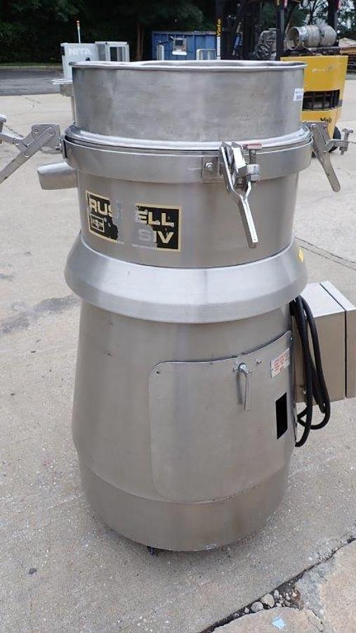 Used Russell Finex Vortisiv, Stainless Steel