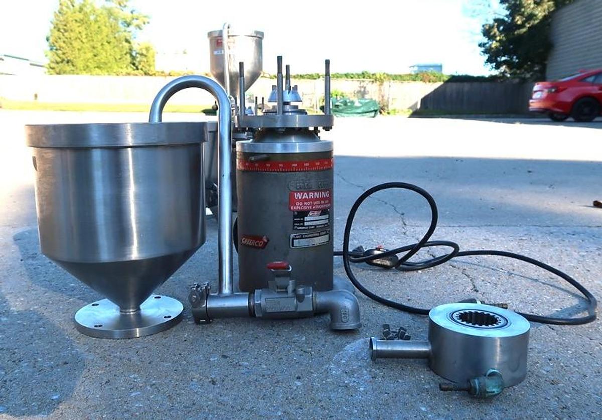 Used Greerco W200V Vertical Colloid Mill