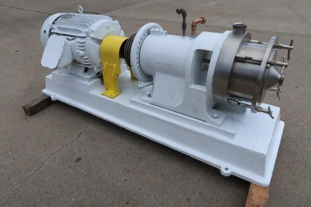 Used Charlotte SD-40 Stainless Colloid Mill, 40HP