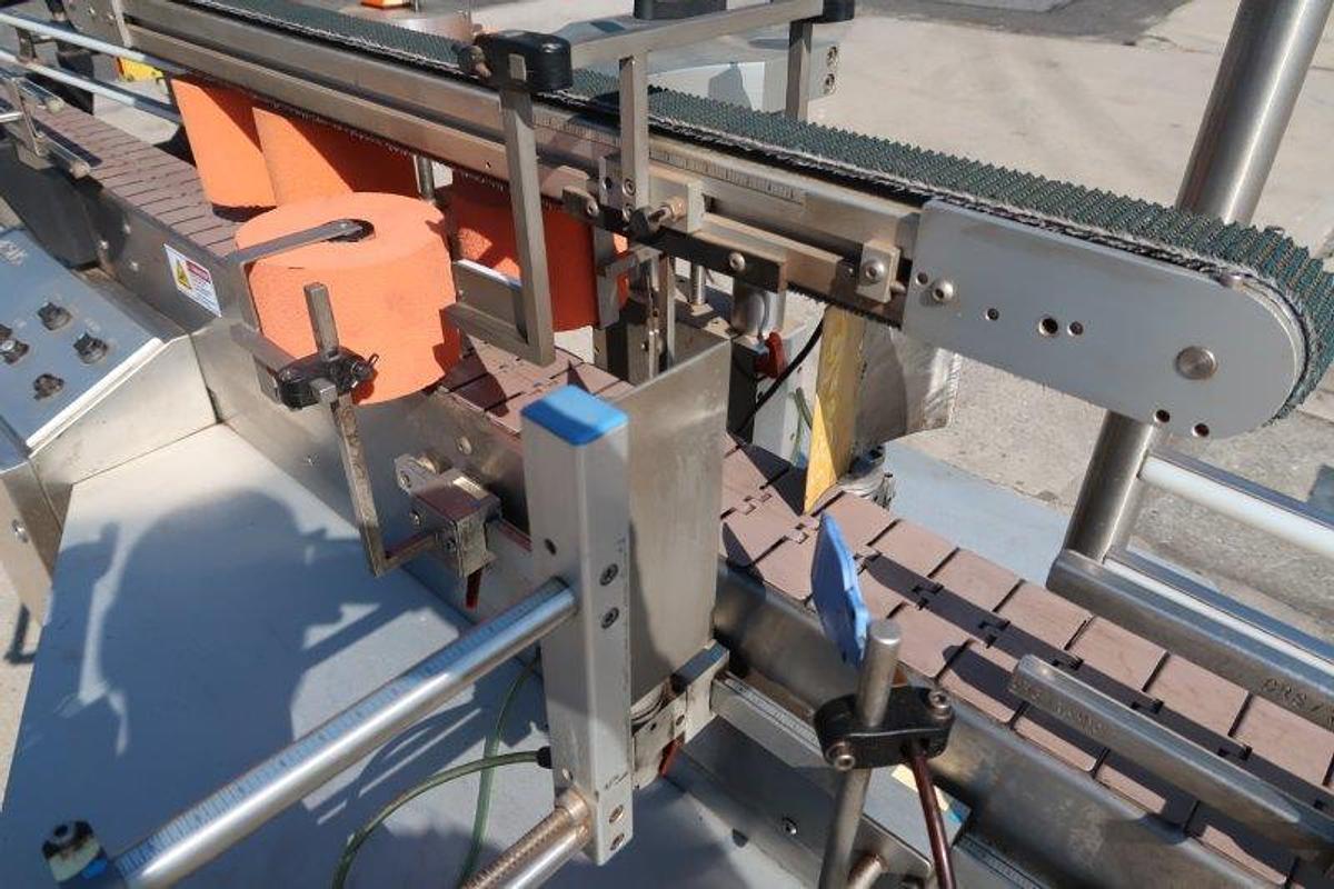 Used Aesus “Eco-Panel” Automatic Pressure Sensitive Labeler