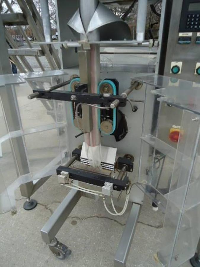 Used Weigh Pack/Paxiom Vertek 750 Form/Fill/Seal With Scales