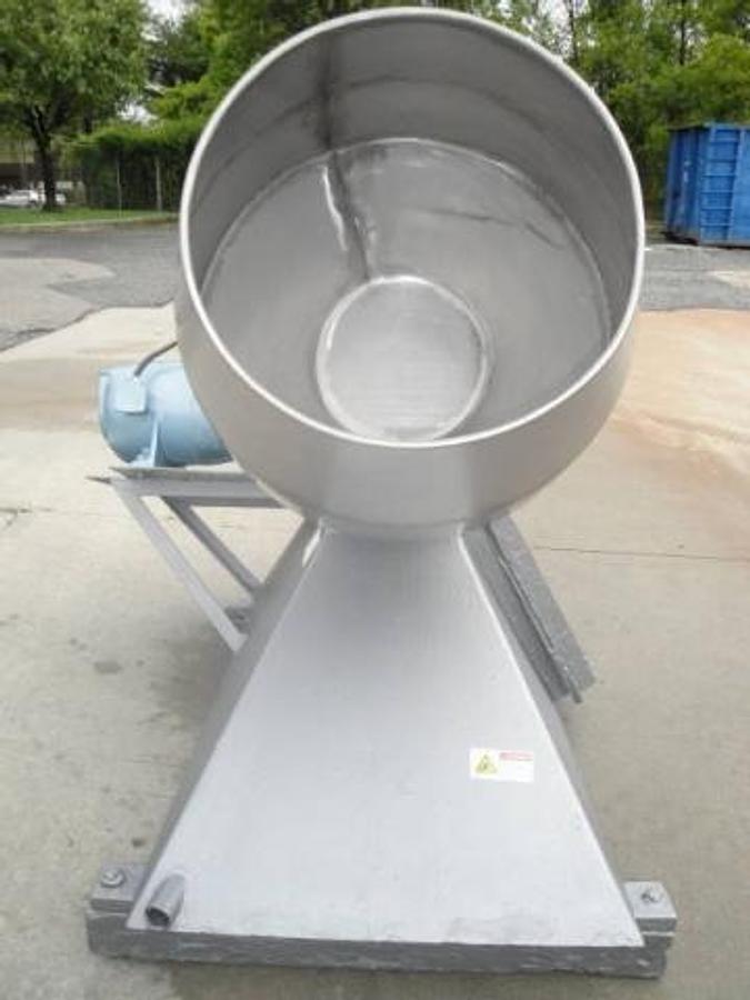 Used 27 In. Diameter Stainless Steel Coating Pan