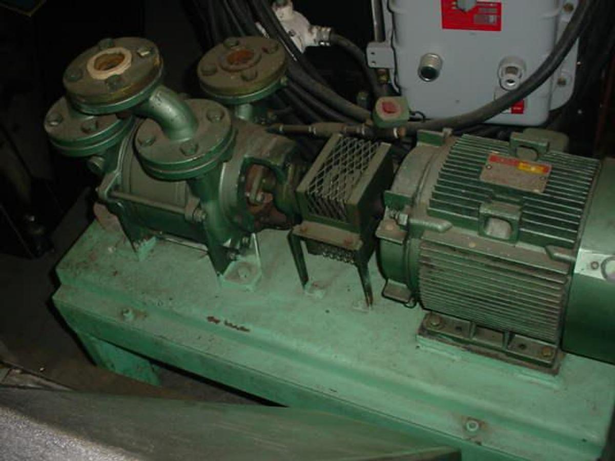 Used Sihi Lphf40411 Liquid Ring Vacuum Pump, 7-1/2hp