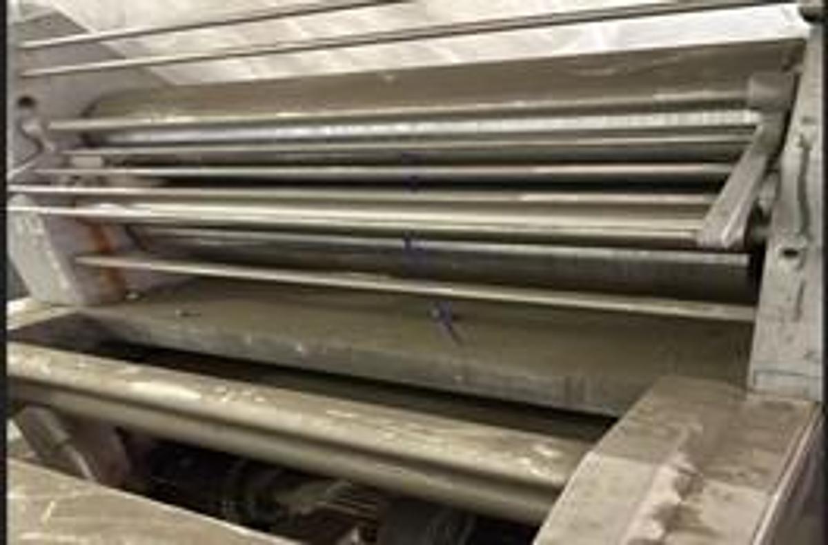 Used Rademaker Turnover Line, 400,000 Pieces Per Day