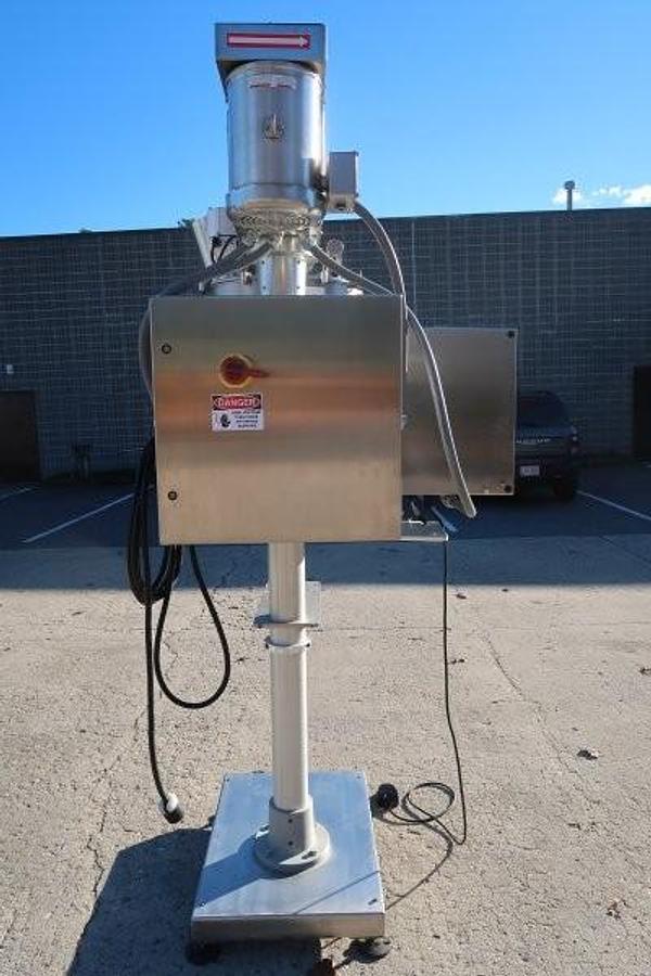 Used AMS A-100 Single Auger Powder Filler, All Stainless