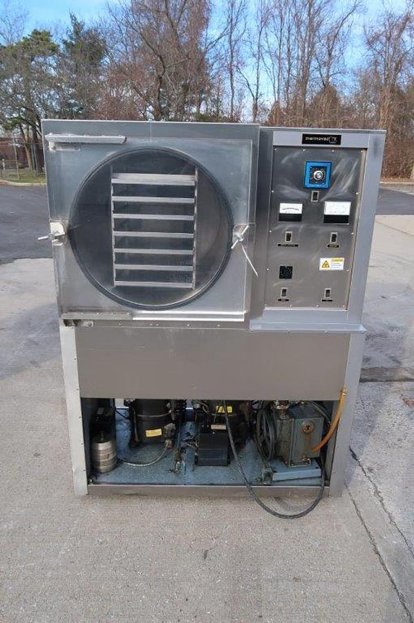 Used Thermovac Freeze Dryer, Stainless Cabinetry