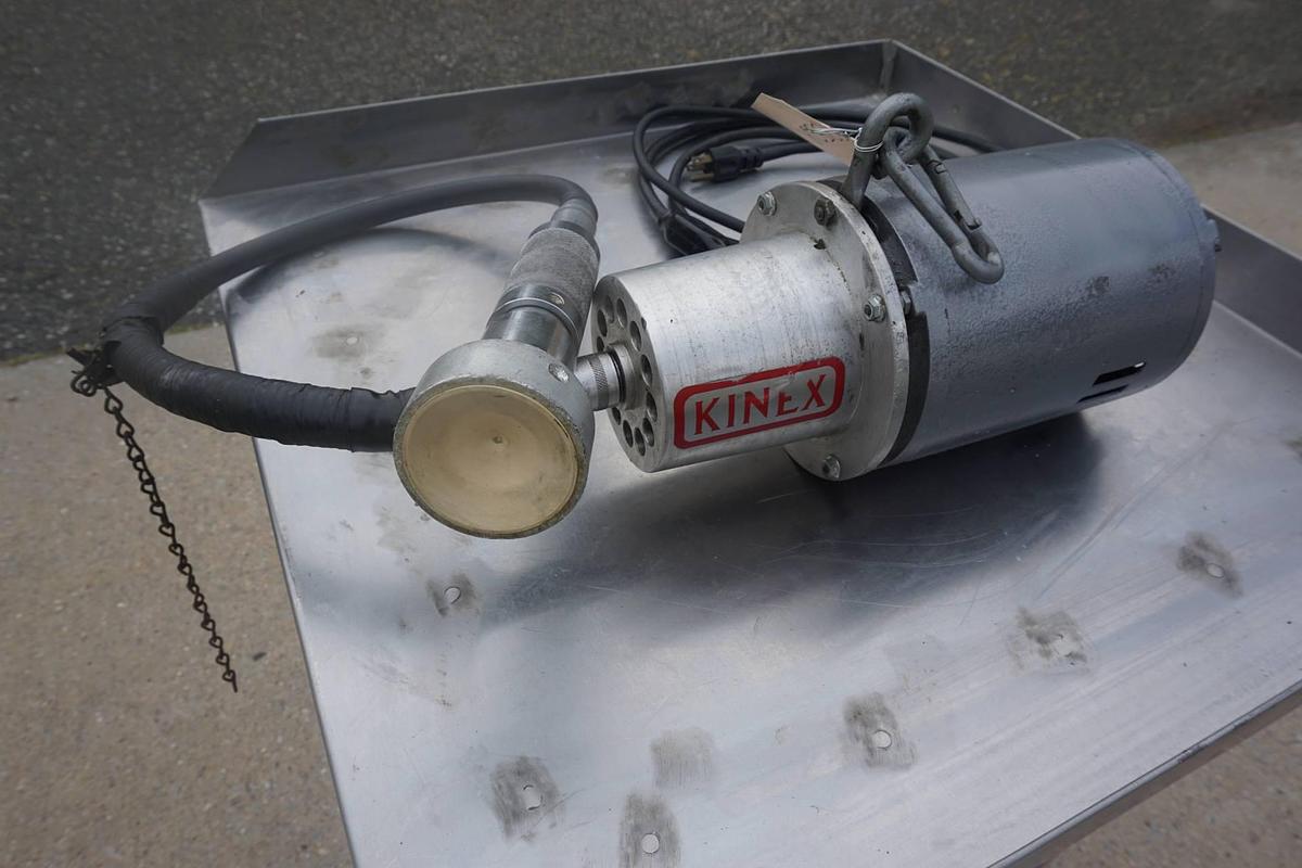 Used Kinex Semi-Automatic Capping Machine, Single Phase Electrics