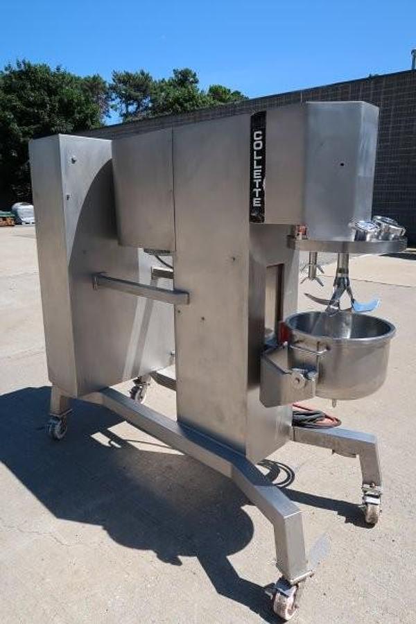Used Collette Gral 25 Stainless Steel High Shear Mixer Granulator