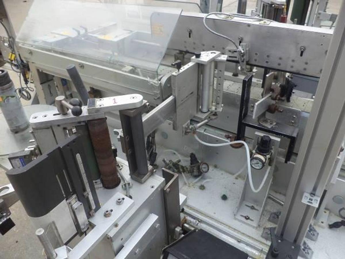 Used Accraply 350PVF Front & Back Pressure Sensitive Labeler–