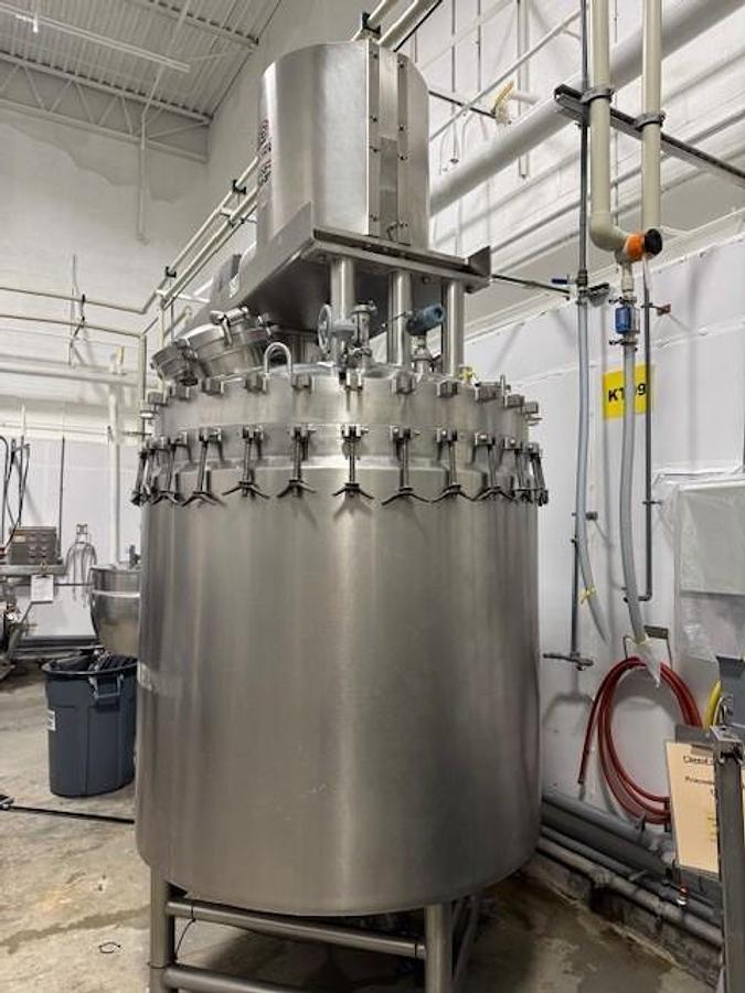 Used Lee 400 Gallon Vacuum Mixing Kettle