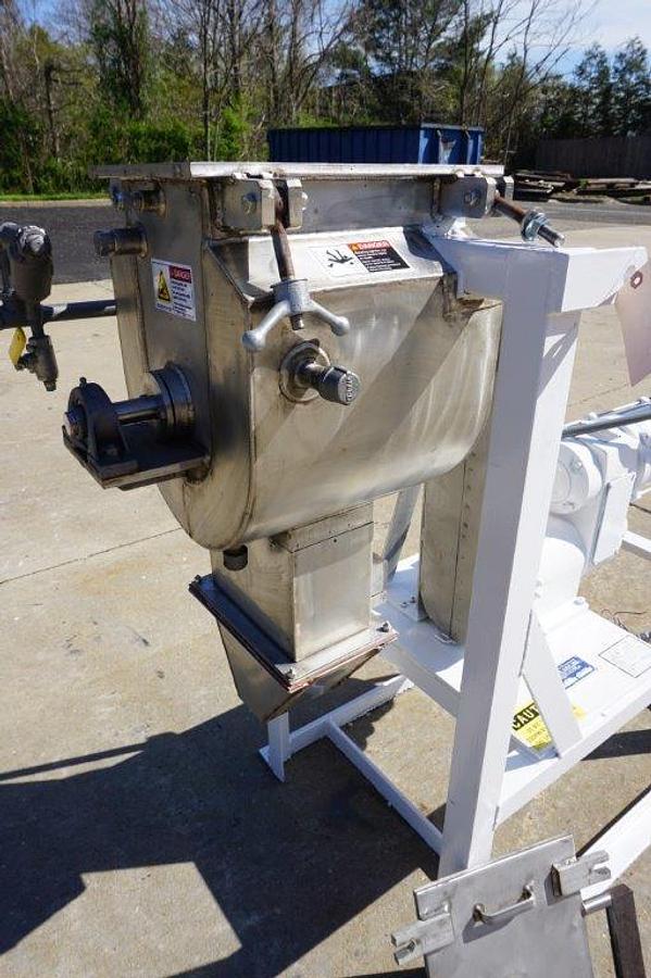 Used Paul O. Abbe Stainless Jacketed Lab Double Ribbon Mixer,  XP
