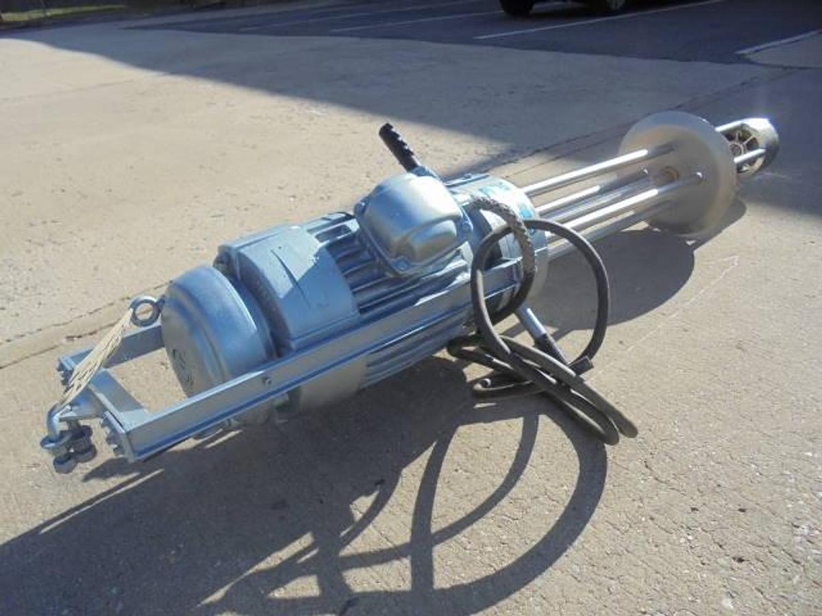 Used Arde Barinco 7.5 HP “Drop In” Homogenizing Mixer, Explosion Proof