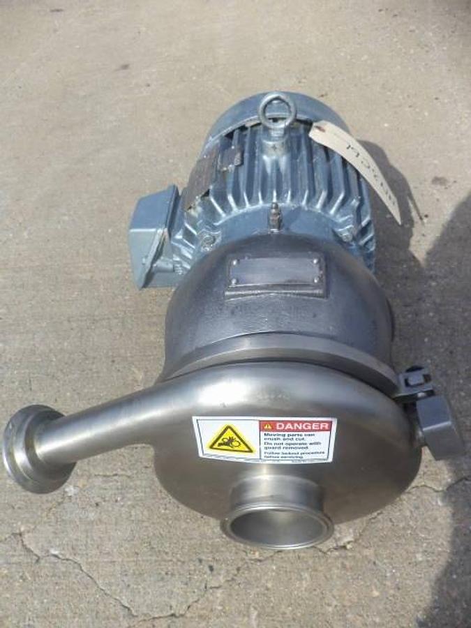 Used Crepaco 3 In.X 1-1/2 In. Stainless Steel Sanitary Centrifugal Pump