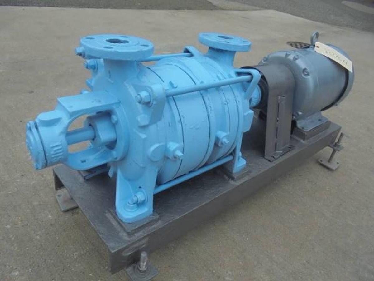 Used Sihi Vacuum Pump
