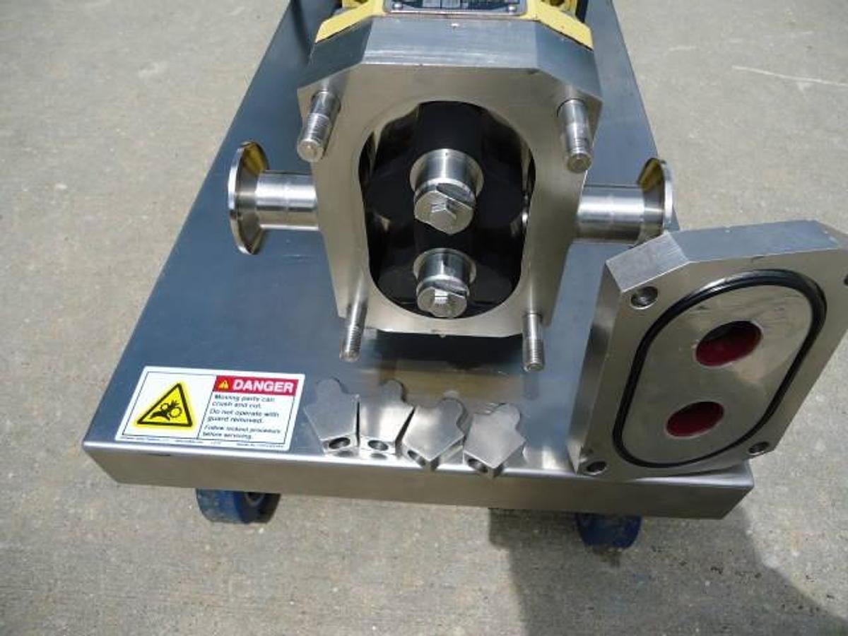 Used Albin 2hp Positive Displacement Gear Pump, Portable