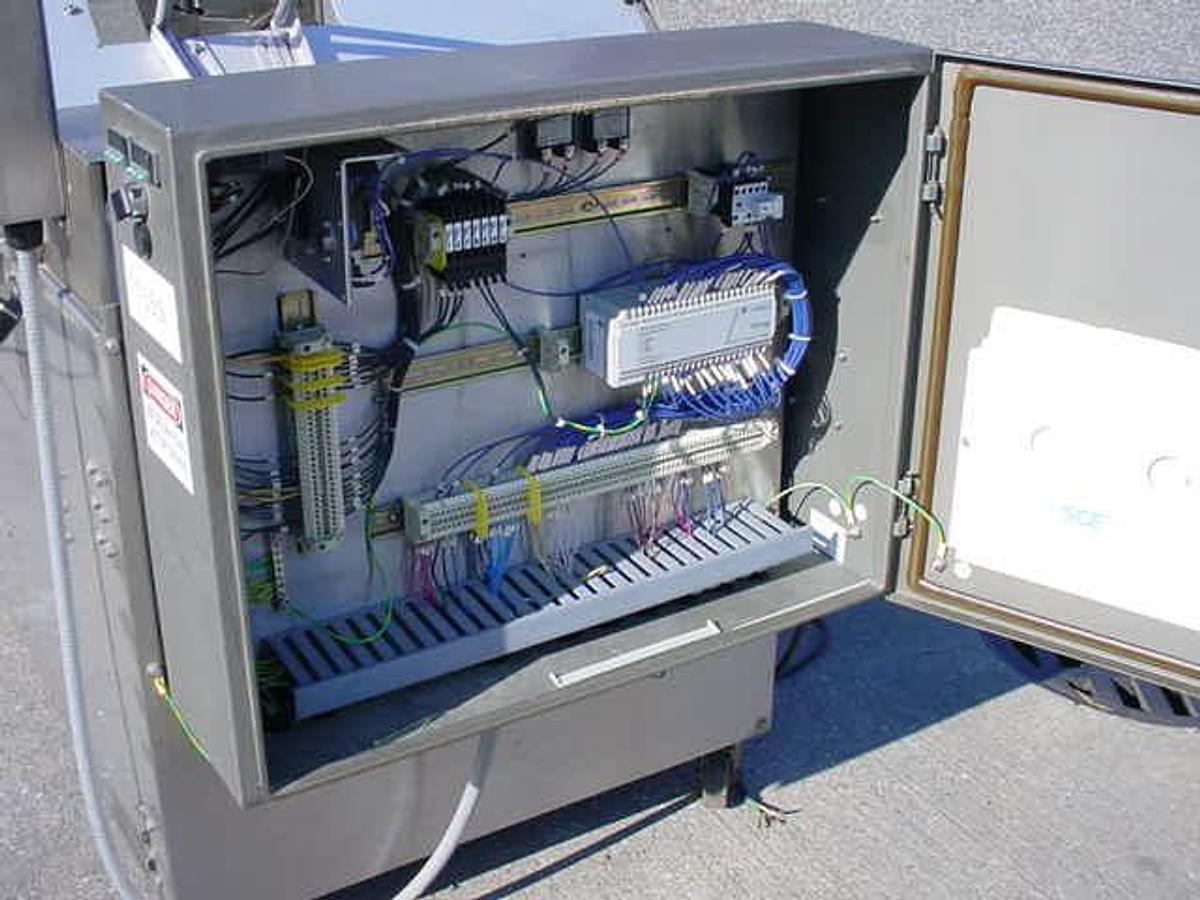 Used Econoseal E-2000 Auto Cartoner With Hot Melt, Stainless