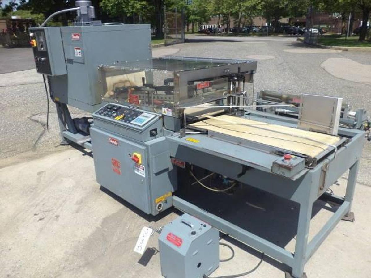 Used Shanklin A-27A “L” Sealer With Shrink Tunnel