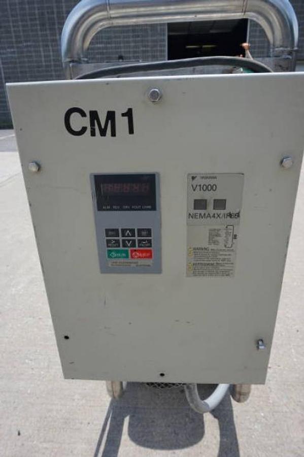 Used Waukesha MS Inline Stainless Steel Horizontal Colloid Mill, 15 HP