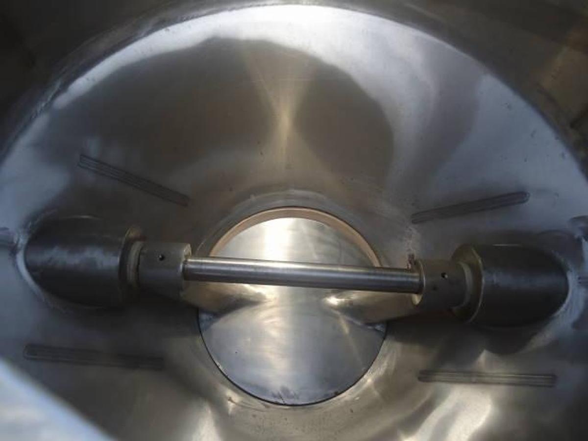 Used 10 Cu.ft. Gemcomatic Stainless Steel Double Cone Blender