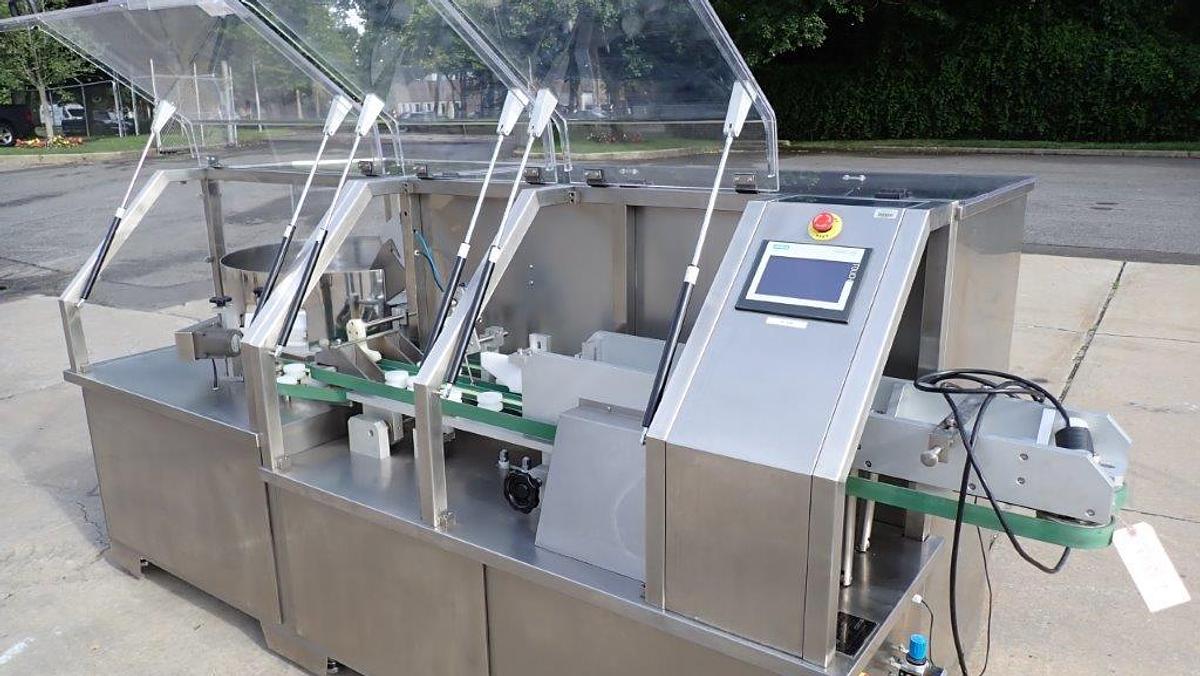 Used Kekai Automatic Plastic Bottle Unscrambler, 200 pm