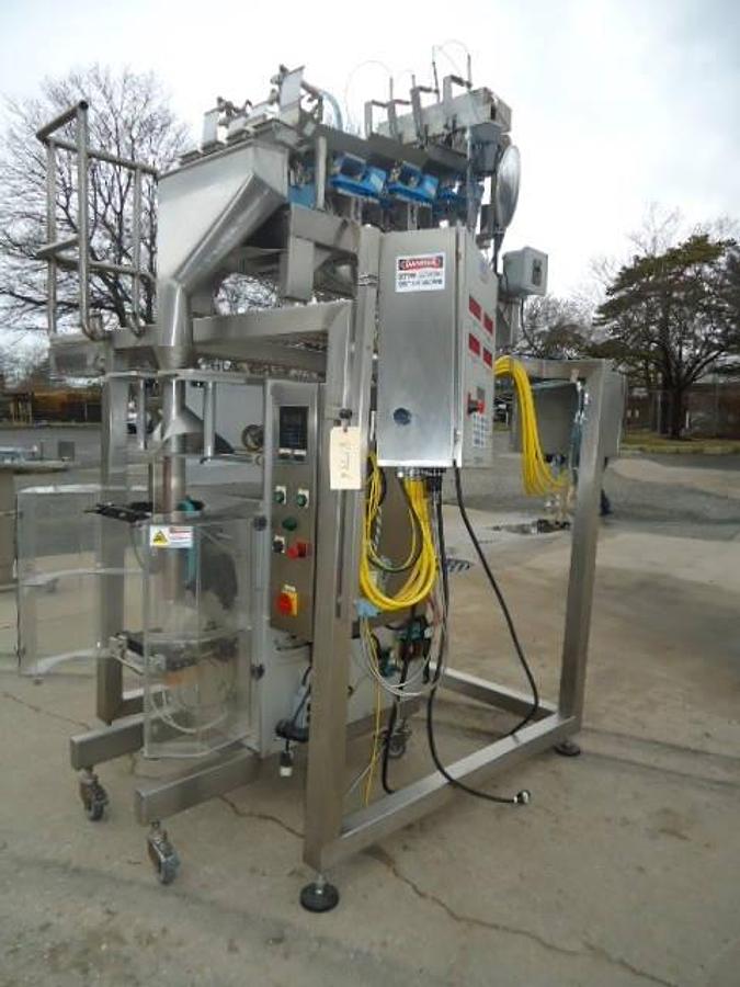 Used Weigh Pack/Paxiom Vertek 750 Form/Fill/Seal With Scales