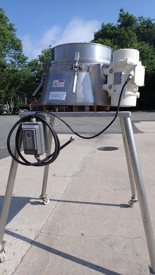 Used Vorti-Siv 22 In. RVM Screener/Sieve, Portable