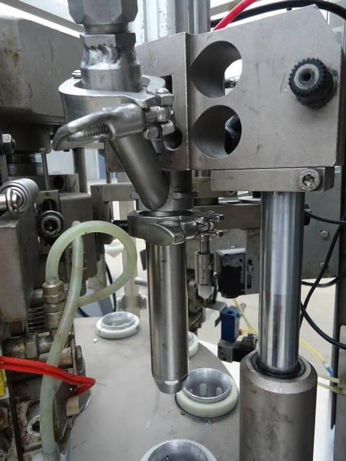 Used Unipac/Romaco Silver 100 Plastic Tube Filler/Sealer, 80 Per Minute