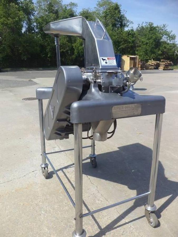 Used Apex Portable Comminuting Mill, Pan Feed