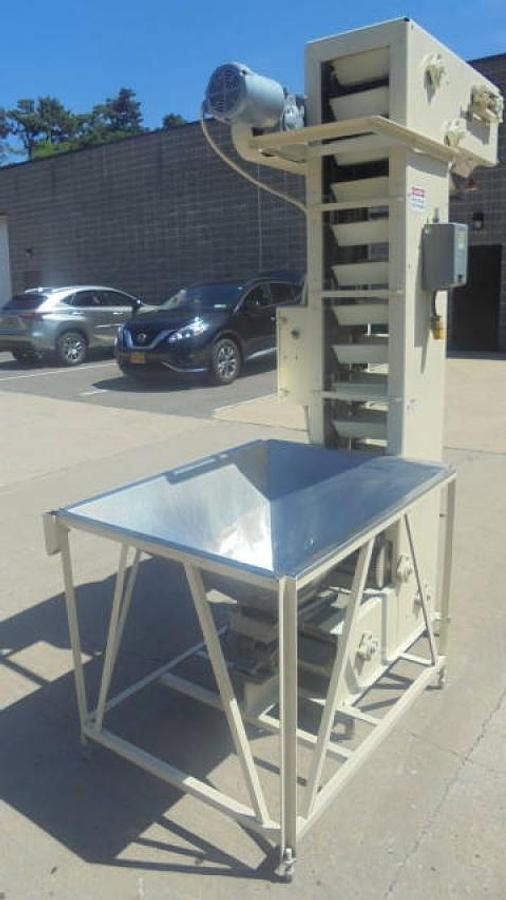 Used Frazier & Son “Whiz-Lifter” Bucket Elevator, 78 In. Discharge Height