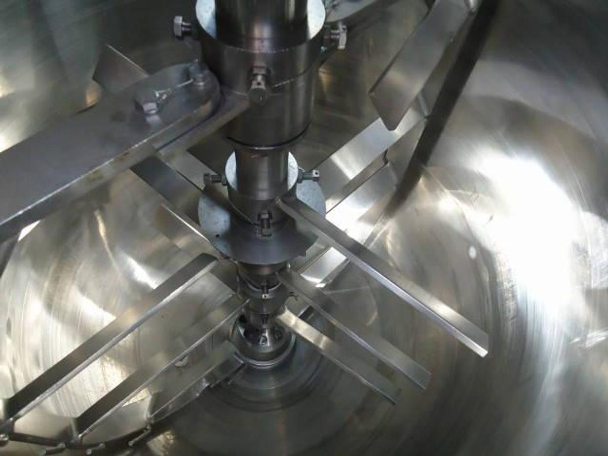 Used 150 Gallon Gifford Wood “Agi-Mixer” Triple Motion Kettle, 316 Stainless Steel