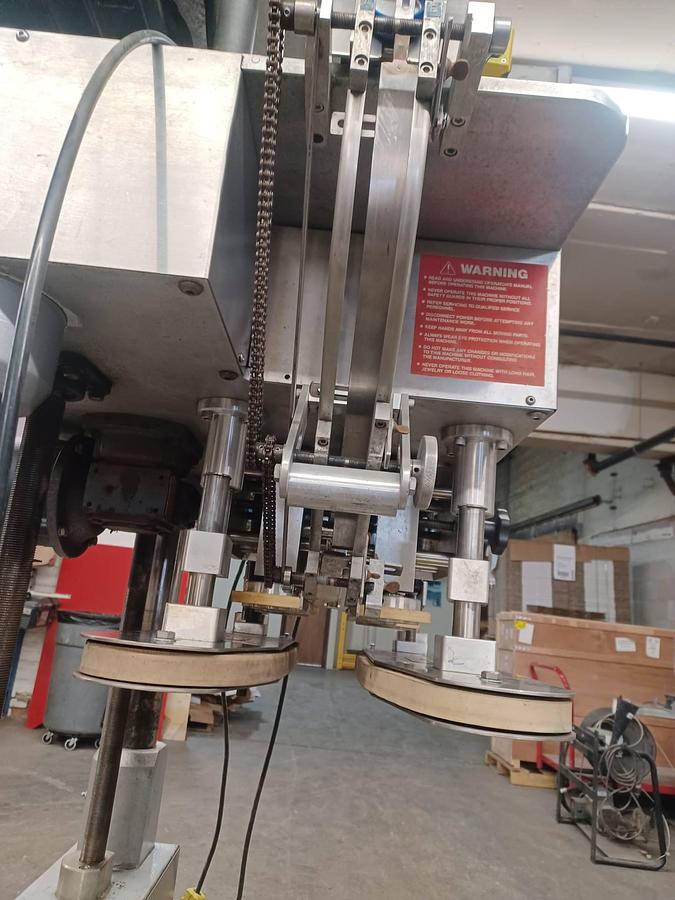 Used Kaps-All Model E Automatic Screw Capping Machine